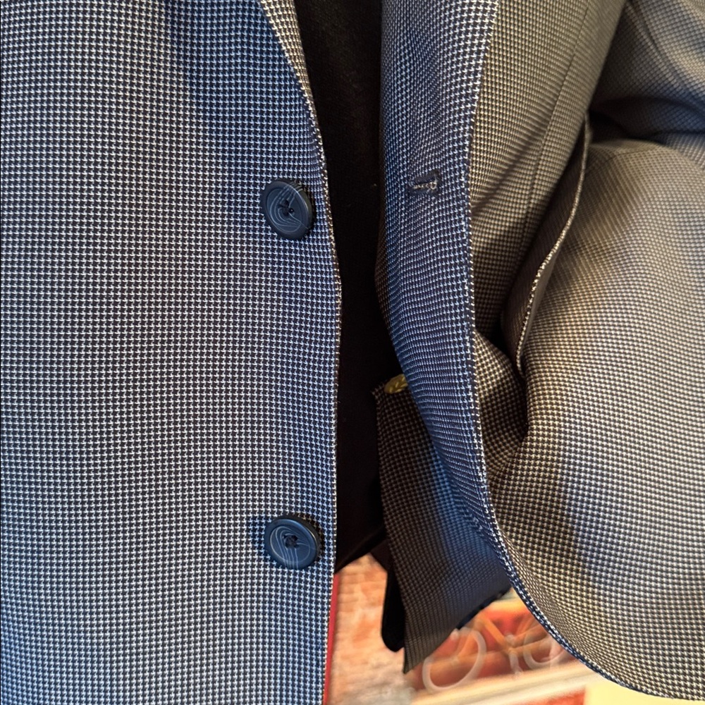 Geoffrey Beene houndstooth Coat - Picture 5 of 17